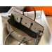 Hermes Birkin 30cm Bag In Taupe Clemence Leather GHW