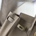 Hermes Birkin 30cm Bag In Tourterelle Clemence Leather GHW