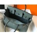 Hermes Birkin 30cm Bag In Vert Amande Clemence Leather GHW