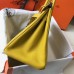 Hermes Birkin 30cm Bag In Yellow Clemence Leather GHW