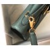Hermes Kelly 25cm Retourne Bag In Vert Amande Clemence Leather