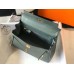 Hermes Kelly 25cm Retourne Bag In Vert Amande Clemence Leather
