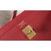 Hermes Kelly 25cm Sellier Bag In Red Epsom Leather