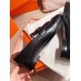 Hermes Royal Loafers In Black Calfksin