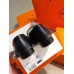 Hermes Royal Loafers In Black Calfksin