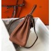 Hermes Kelly 25cm Retourne Bag In Gold Clemence Leather