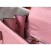 Hermes Kelly 25cm Retourne Bag In Pink Clemence Leather