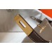 Hermes Kelly 25cm Retourne Bag In Taupe Clemence Leather