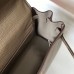 Hermes Kelly 25cm Retourne Bag In Tourterelle Clemence Leather