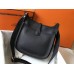 Hermes Evelyne III 29 PM Bag In Black Clemence Leather