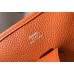Hermes Evelyne III 29 PM Bag In Orange Clemence Leather