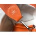 Hermes Evelyne III 29 PM Bag In Orange Clemence Leather
