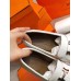 Hermes Royal Loafers In White Calfksin