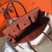 Hermes Birkin 35cm Canvas Bag With Barenia Leather GHW