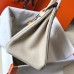 Hermes Birkin 35cm Bag In Beton Clemence Leather GHW