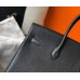 Hermes Birkin 35cm Bag In Black Clemence Leather GHW
