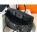Hermes Birkin 35cm Bag In Black Clemence Leather GHW