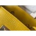 Hermes Birkin 35cm Bag In Yellow Clemence Leather GHW