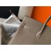 Hermes Birkin 35cm Bag In Taupe Grey Clemence Leather GHW