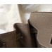 Hermes Birkin 35cm Bag In Taupe Grey Clemence Leather GHW