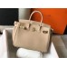 Hermes Birkin 35cm Bag In Trench Clemence Leather GHW