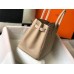 Hermes Birkin 35cm Bag In Trench Clemence Leather GHW