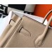 Hermes Birkin 35cm Bag In Trench Clemence Leather GHW