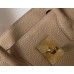 Hermes Birkin 35cm Bag In Trench Clemence Leather GHW