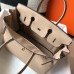 Hermes Birkin 35cm Bag In Trench Clemence Leather GHW