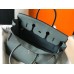 Hermes Birkin 35cm Bag In Vert Amande Clemence Leather GHW
