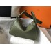 Hermes Lindy 26cm Bag In Canopee Clemence Leather PHW