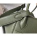 Hermes Lindy 26cm Bag In Canopee Clemence Leather PHW