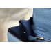 Hermes Kelly 28cm Bag In Blue Agate Clemence Leather GHW