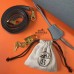Hermes Kelly 28cm Bag In Blue Lin Clemence Leather GHW