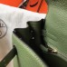 Hermes Kelly 28cm Bag In Canopee Clemence Leather GHW