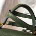 Hermes Kelly 28cm Bag In Canopee Clemence Leather GHW