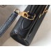Hermes Kelly 28cm Bag In Black Clemence Leather GHW
