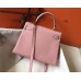 Hermes Kelly 28cm Bag In Pink Clemence Leather GHW