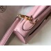Hermes Kelly 28cm Bag In Pink Clemence Leather GHW