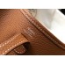 Hermes Evelyne III TPM Bag In Gold Clemence Leather