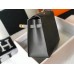 Hermes Kelly 28cm Bag In Ardoise Epsom Leather GHW