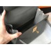 Hermes Kelly 28cm Bag In Ardoise Epsom Leather GHW