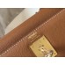 Hermes Kelly 28cm Bag In Gold Epsom Leather GHW