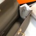 Hermes Kelly 28cm Bag In Gris Asphalt Epsom Leather GHW