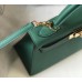 Hermes Kelly 28cm Bag In Vert Vertigo Epsom Leather GHW