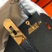 Hermes Kelly 28cm Bag In Black Epsom Leather GHW