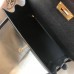 Hermes Kelly 28cm Bag In Black Epsom Leather GHW