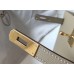 Hermes Kelly 28cm Bag In Gris Tourterelle Epsom Leather GHW