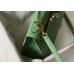 Hermes Kelly 28cm Bag In Vert Criquet Epsom Leather GHW