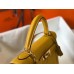 Hermes Kelly 28cm Bag In Yellow Epsom Leather GHW